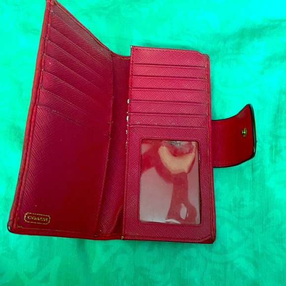 Authentic Coach Mini Wallet - Picture 3 of 7